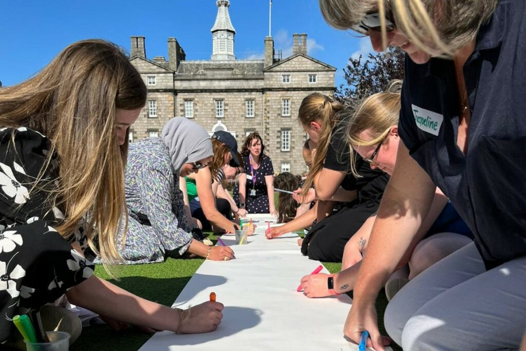 childcare training in aberdeen aberlour futures outdoor learning workshop for childcare professionals